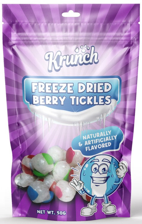 Berry Tickles, freeze dried skittle, freeze dried candy